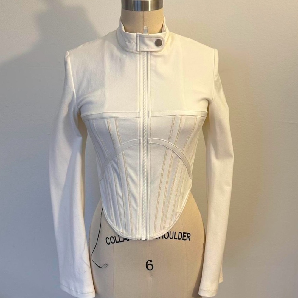 White Structured Jacket